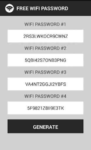 Outil de mot de passe Wifi gratuit 1