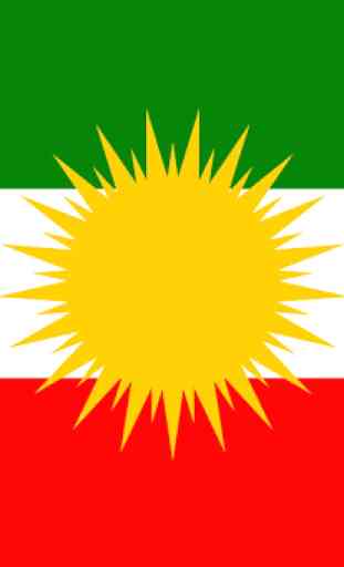Papiers peints au drapeau kurde 2