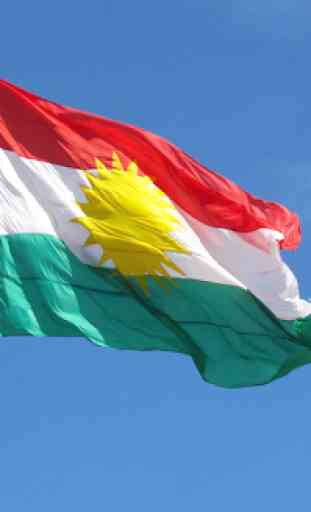 Papiers peints au drapeau kurde 3
