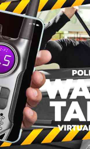 Police walkie talkie simulateur virtuel radio 1