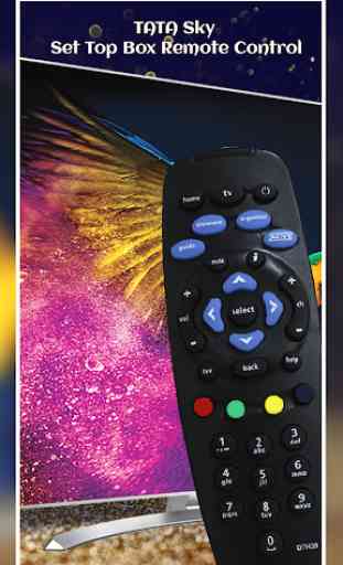Remote Control For Tata Sky Set Top Box 1