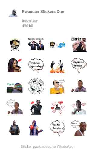 Rwandan Stickers for Whatsapp 3