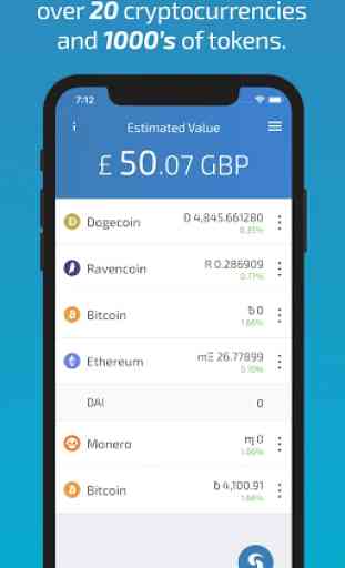 SatoshiWallet for Bitcoin, Ethereum, Monero & more 1