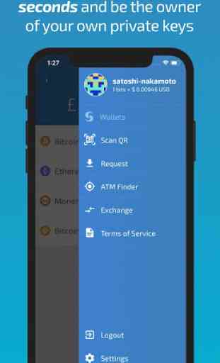 SatoshiWallet for Bitcoin, Ethereum, Monero & more 2