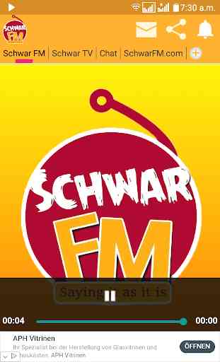 Schwar FM Ghana, Schwar TV & LIVE Chat 2