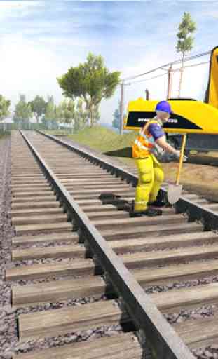 Simulation de la construction de la voie ferrée: 4