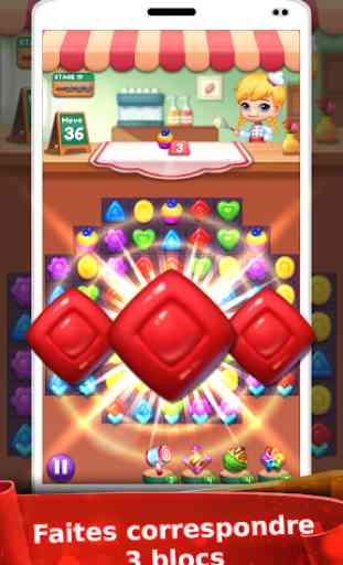 Sweet Candy POP : Match 3 Puzzle 3