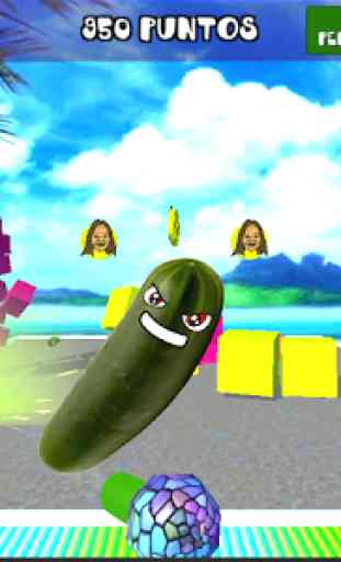 Take Pepinazo the game of throwing huge cucumbers 1