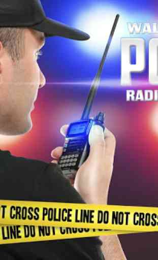 Talkie-walkie de police radio sim JOKE GAME 2