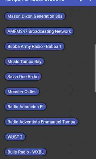 Tampa FL Radio Stations 1