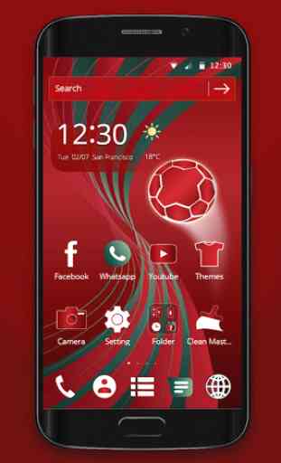 The Reds Theme \ Huawei, Samsung, LG, HTC, Sony 1