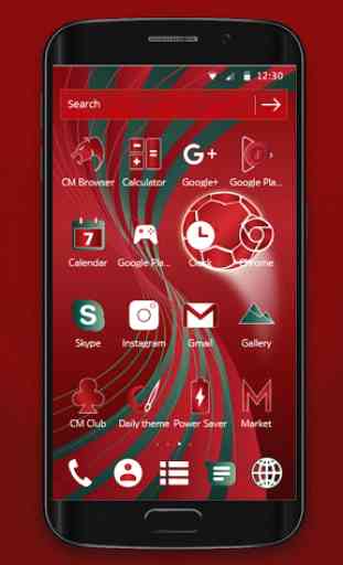 The Reds Theme \ Huawei, Samsung, LG, HTC, Sony 3