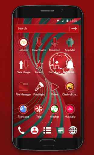 The Reds Theme \ Huawei, Samsung, LG, HTC, Sony 4