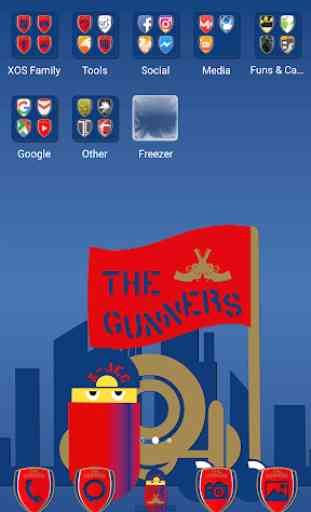 Theme for Infinix - XOS Launcher : Gunners Themes 2
