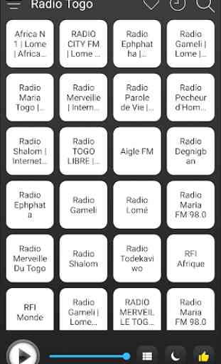 Togo Radio Stations Online - Togo FM AM Music 1