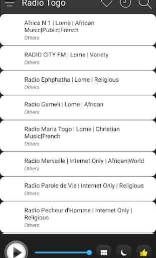 Togo Radio Stations Online - Togo FM AM Music 3