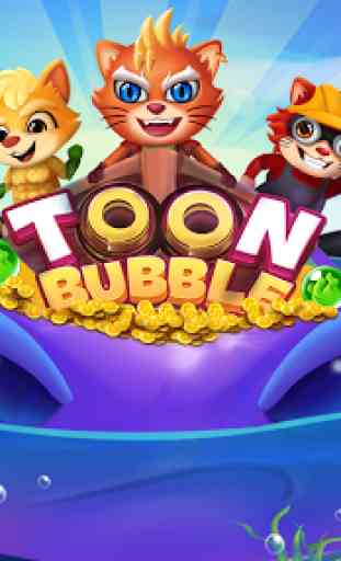Toon Bubble: Le meilleur tireur à bulles 1