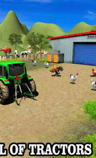 tracteur agricole récolte moisson jeu de conduite 2
