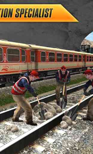 Train Track, Tunnel Railway Construction Game 2019 4