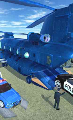 US Police Transport Cruise Ship Driving Game 3