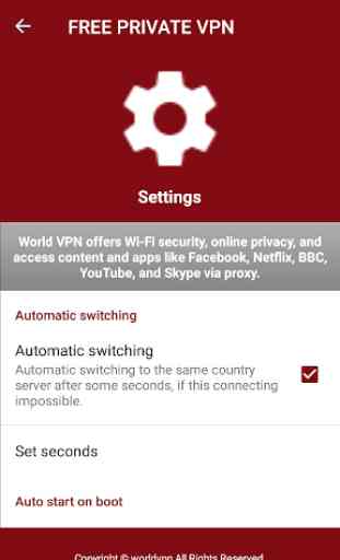 USA Free VPN - Fast secure proxy VPN 4