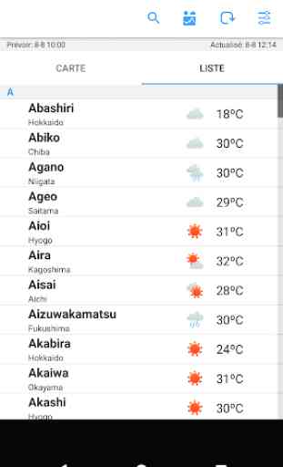 WeatherJapan Japan's weather forecast for tourists 3