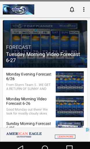 WFRV Storm Team 5 Weather 1