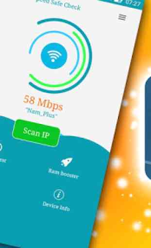 Wifi master - 5g 4g 3g speed check - Safe 1