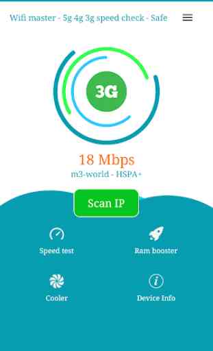 Wifi master - 5g 4g 3g speed check - Safe 2