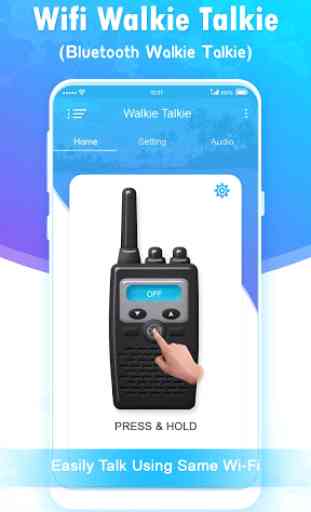 Wifi Walkie Talkie - Bluetooth Walkie Talkie 1