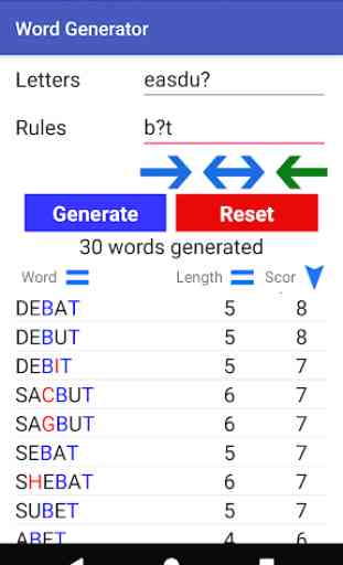 Word Generator 4