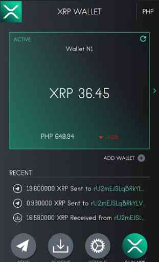 XRPHI : XRP Wallet 1