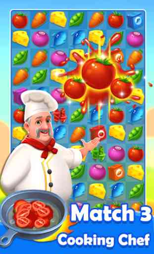 Yummy Swap - Chef Cooking & Match 3 Puzzle Game 4