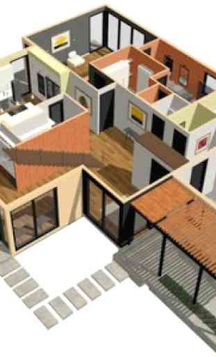 100 meilleurs plans de maison 3D Minimalist 2