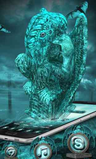 3D River gods Cthulhu Theme 2