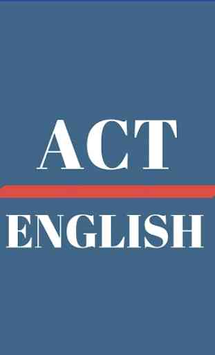 ACT Exam English Practice Test 1