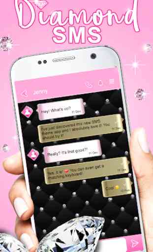 Application de Messagerie SMS de Diamond 2