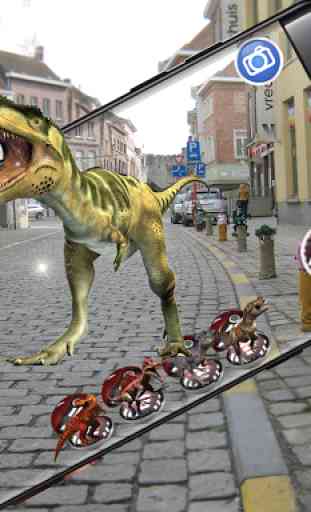 AR Dinosaur in real life  simulator 3