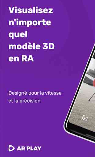 AR Play - Montrez n'importe quel modèle 3D en RA 1