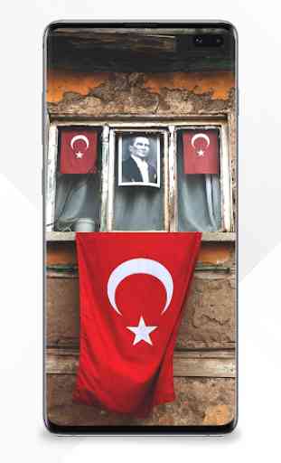 Atatürk ve Türk Bayrağı Duvar Kağıtları 4