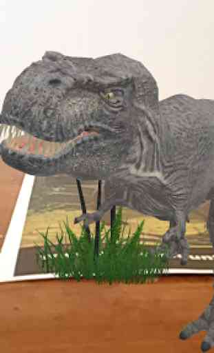 Augmented Reality Dinosaur Zoo 3
