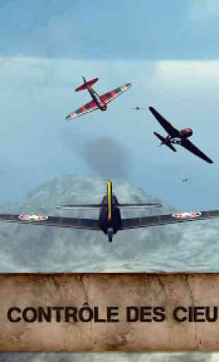 Avions de la guerre mondiale 2: Jeu de combat 4