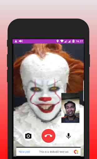 Bad Clown Call Me !!  Creepy Fake Video Call 3
