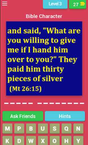 Bible Character Game (Bible Quiz) 3