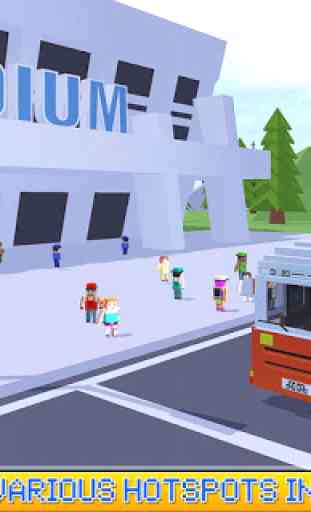 City Bus polyédrique Pilote SIM 4