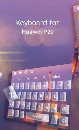 Clavier pour Huawei P20 2
