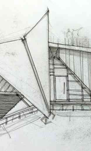 Comment dessiner l'esquisse d'architecture 3