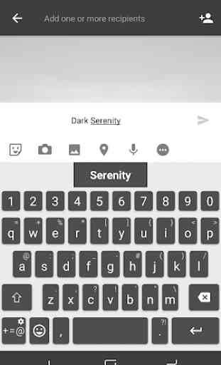 Dark Serenity Theme For Xperia 2