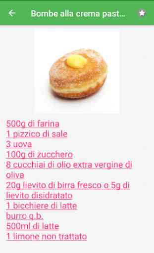 Dolci ricette di cucina gratis in italiano offline 3