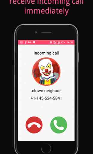 Fake Call From Scary Clown Neighbor (PRANK) 1